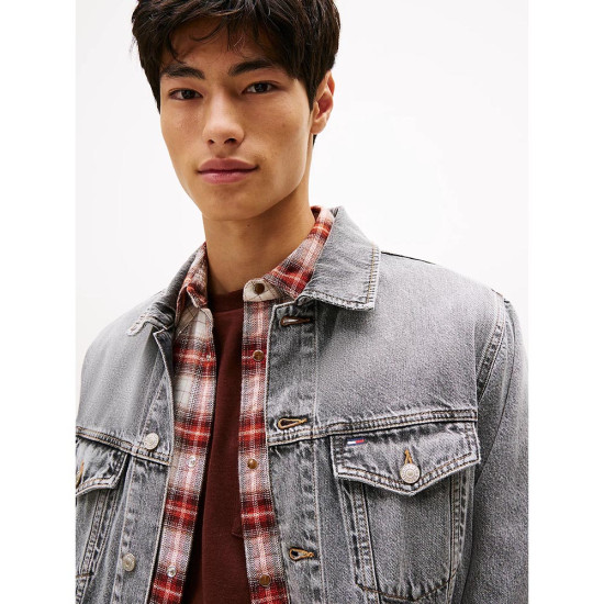 Tommy Hilfiger Ανδρικό jacket Ryan Back Logo Denim Trucker Jacket